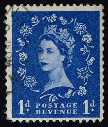 Great Britain #318 Queen Elizabeth II; Used