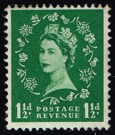 Great Britain #319 Queen Elizabeth II; Used