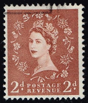 Great Britain #356 Queen Elizabeth II; Used