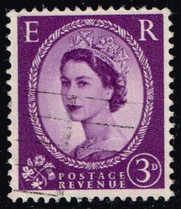 Great Britain #358 Queen Elizabeth II; Used