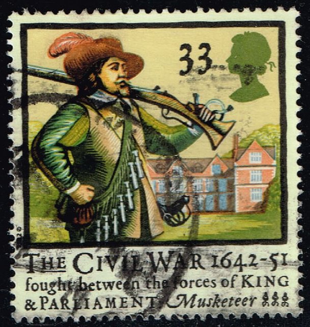 Great Britain #1456 Musketeer; Used