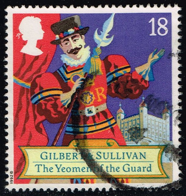Great Britain #1458 Yeoman of the Guard; Used