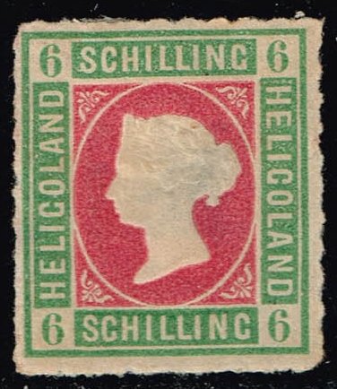 Heligoland #4 Queen Victoria - Reprint