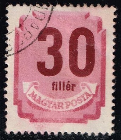 Hungary #J194D Postage Due; Used