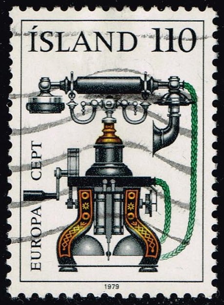 Iceland #515 Early Telephone; Used
