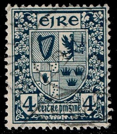 Ireland #71 Coat of Arms; Used