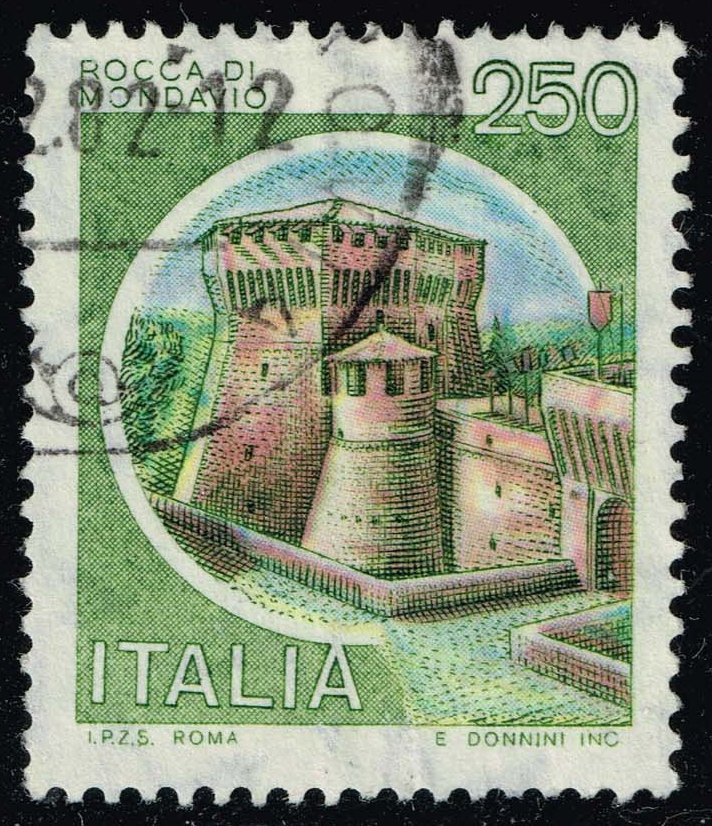 Italy #1421 Cerro al Volturno Castle; Used
