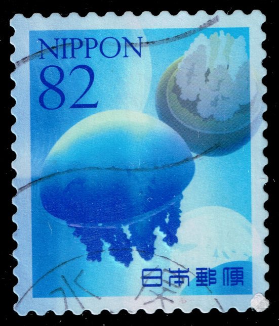 Japan #4215g Jellyfish; Used