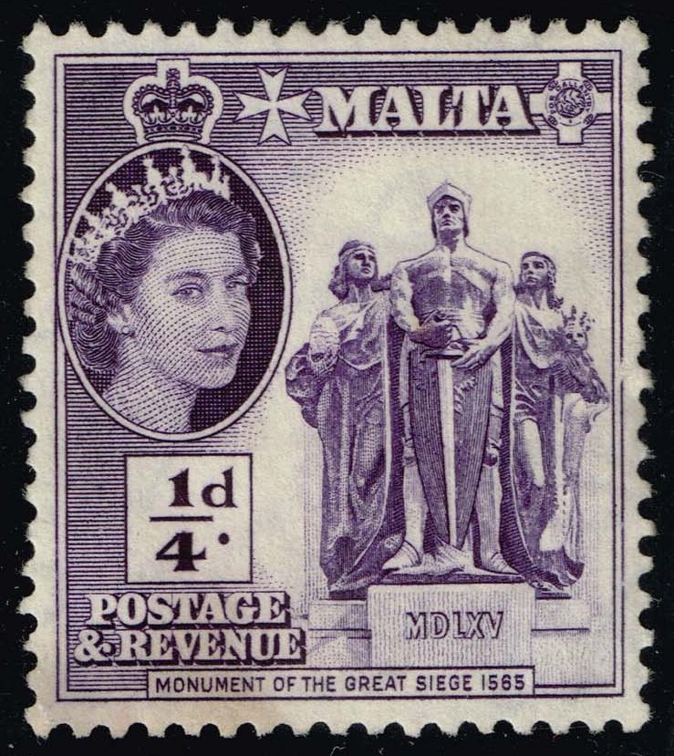 Malta #246 Monument of the Great Siege; Used