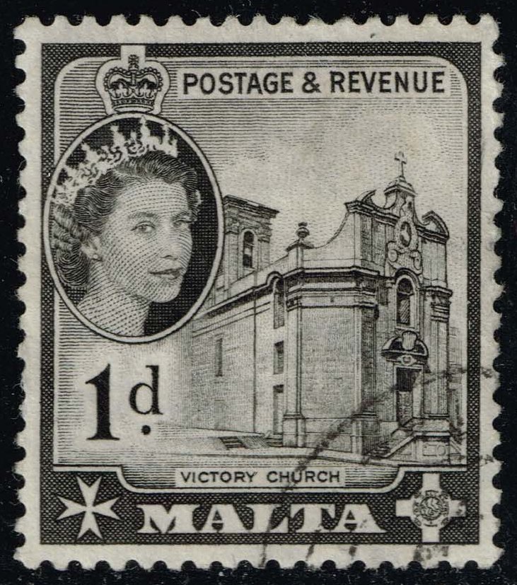 Malta #248 Victory Church; Used