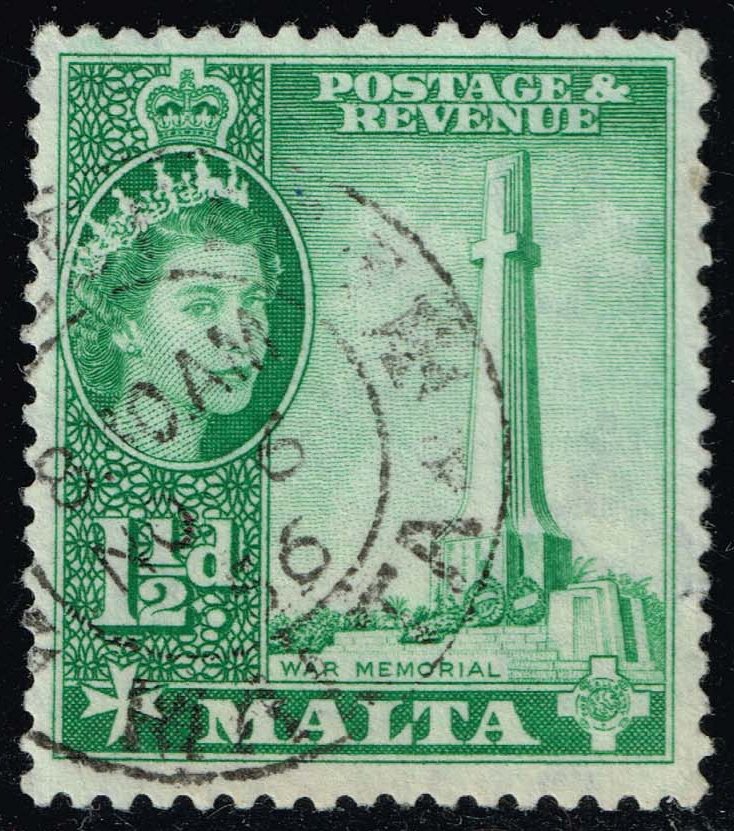 Malta #249 War Memorial; Used