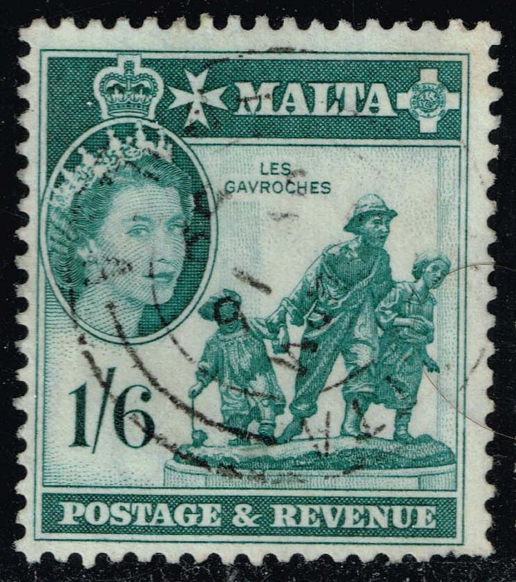 Malta #257 Les Gavroches; Used