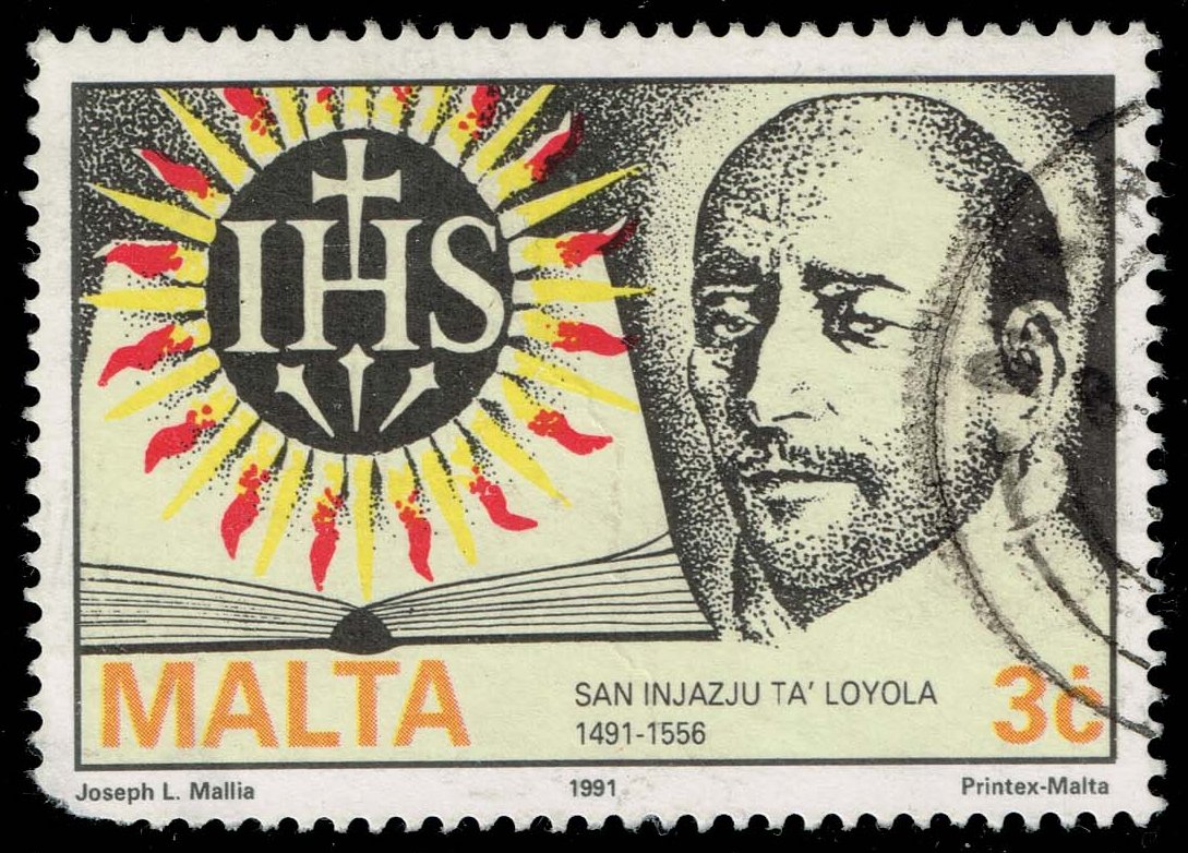 Malta #771 St. Ignatius of Loyola; Used