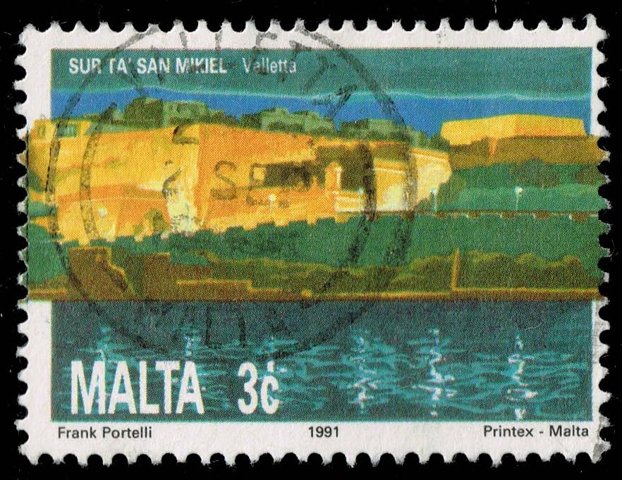 Malta #785 St. Michael's Bastion; Used