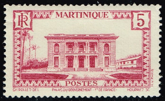 Martinique #137 Government Palace; MNH
