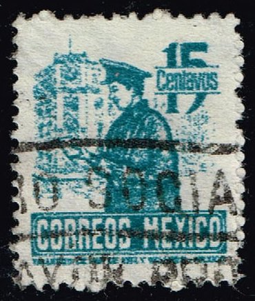Mexico #825 Postman; Used