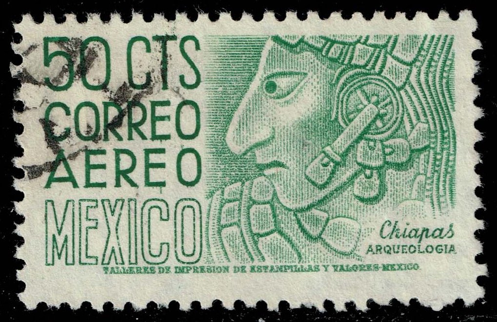 Mexico #C193 Mayan Bas-Relief; Used