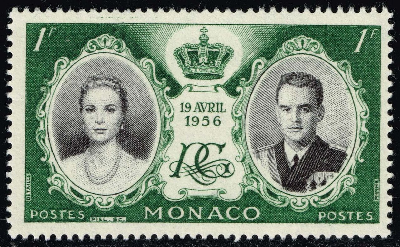 Monaco #366 Royal Wedding; Unused