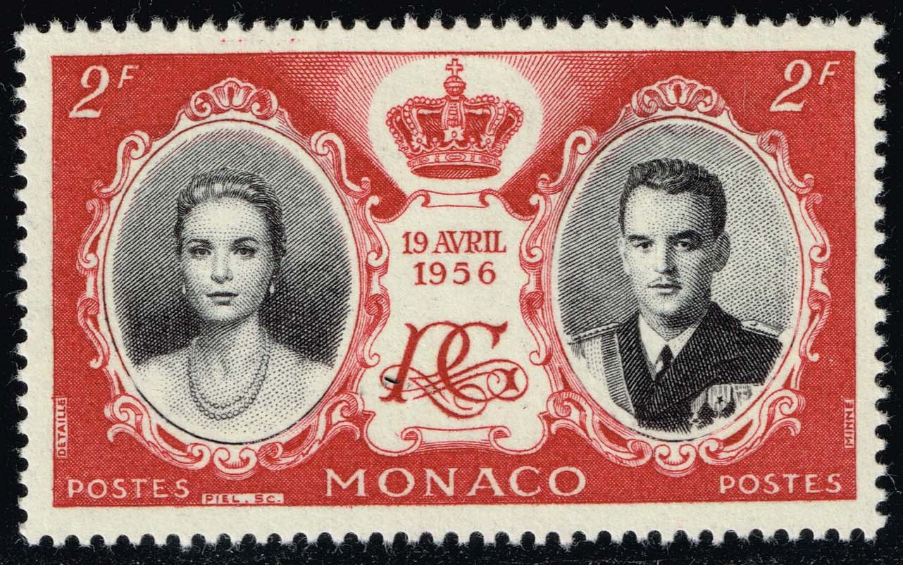 Monaco #367 Royal Wedding; Unused