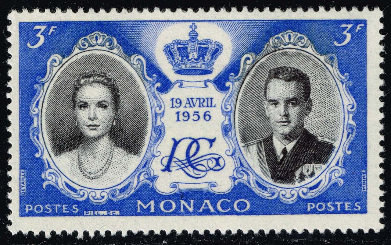 Monaco #368 Royal Wedding; Unused