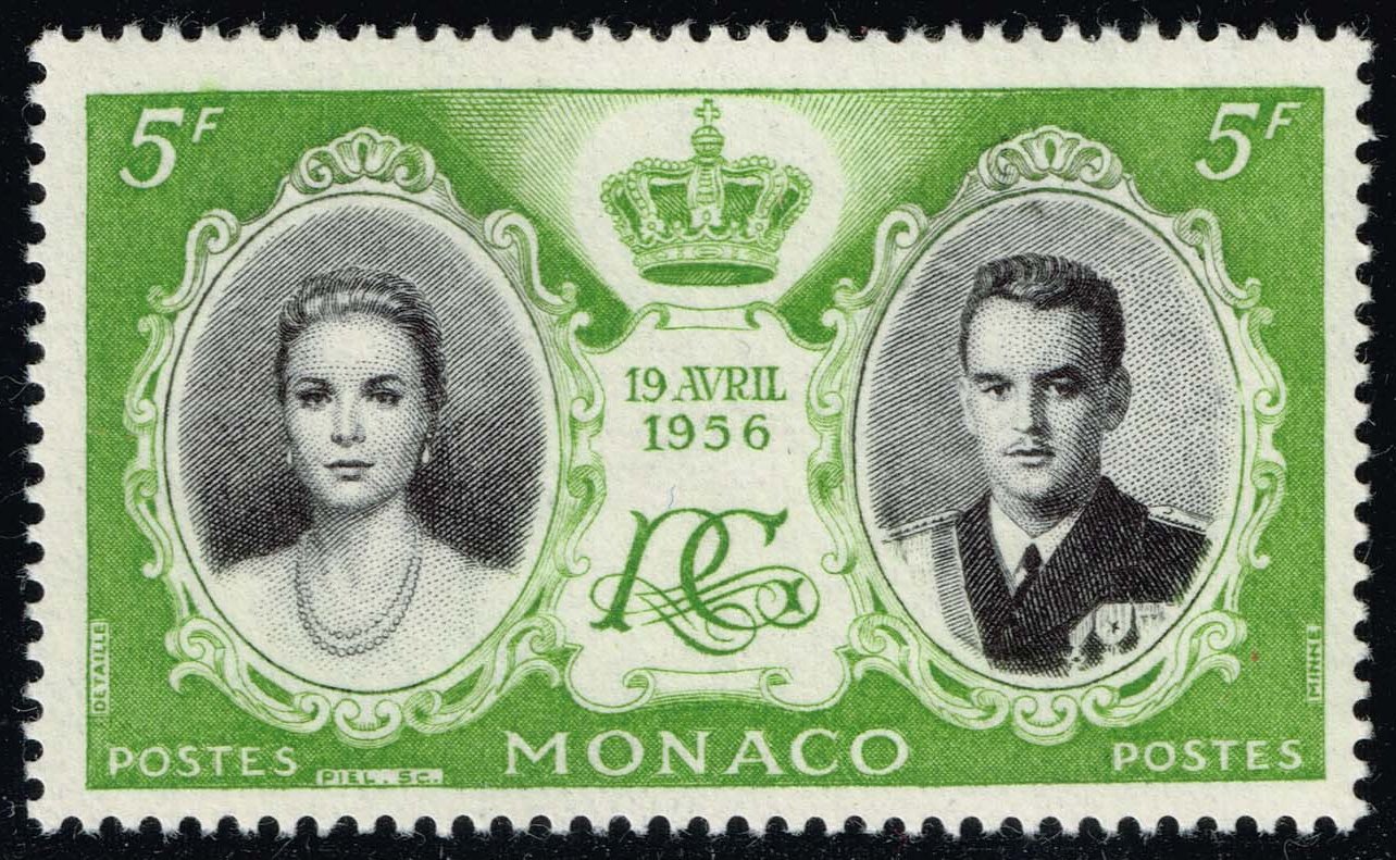 Monaco #369 Royal Wedding; Unused