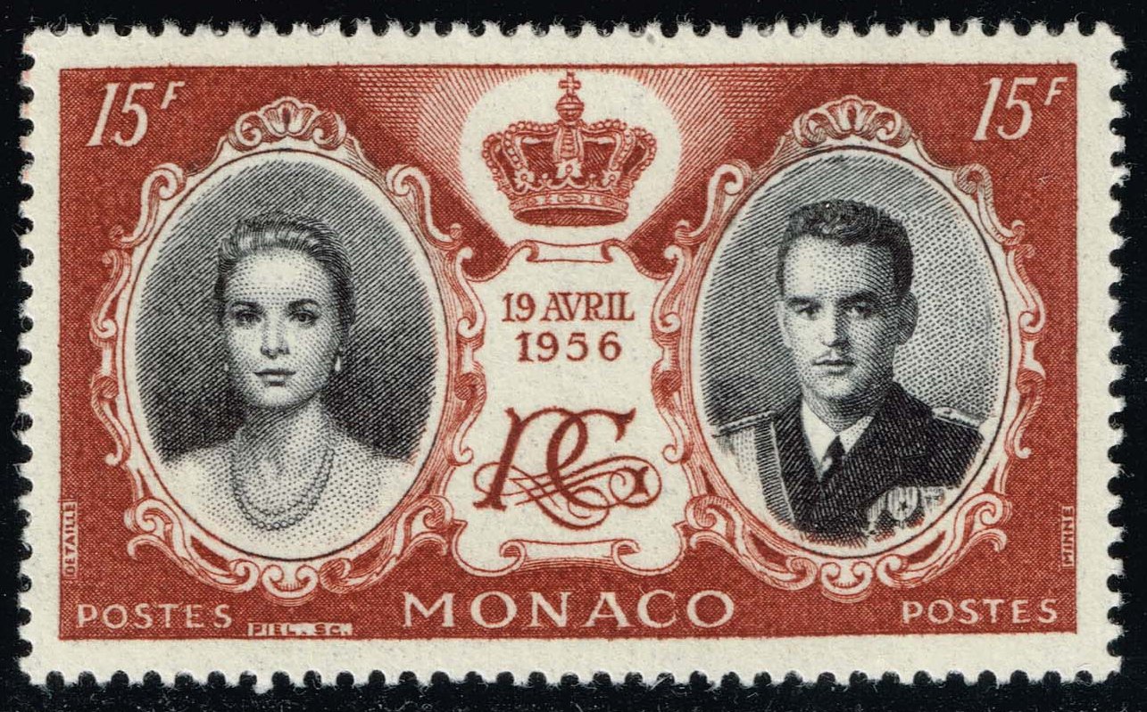 Monaco #370 Royal Wedding; Unused
