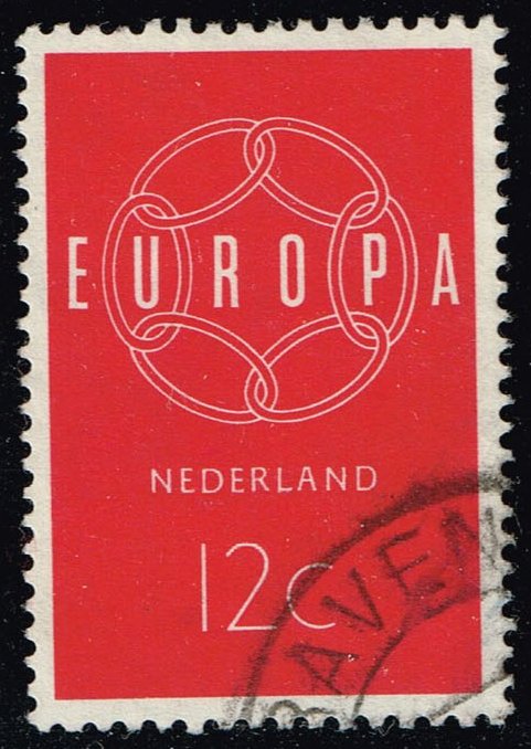 Netherlands #379 Europa; Used