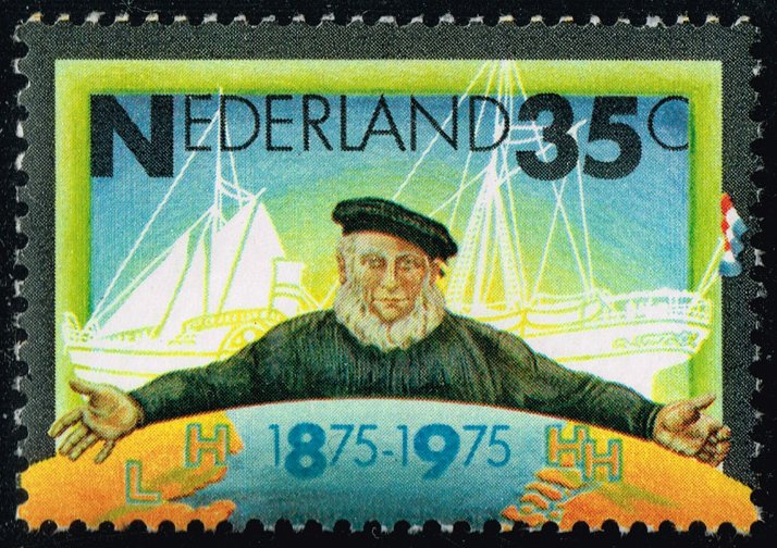 Netherlands #529 Zealand Steamship Company Centenary; MNH