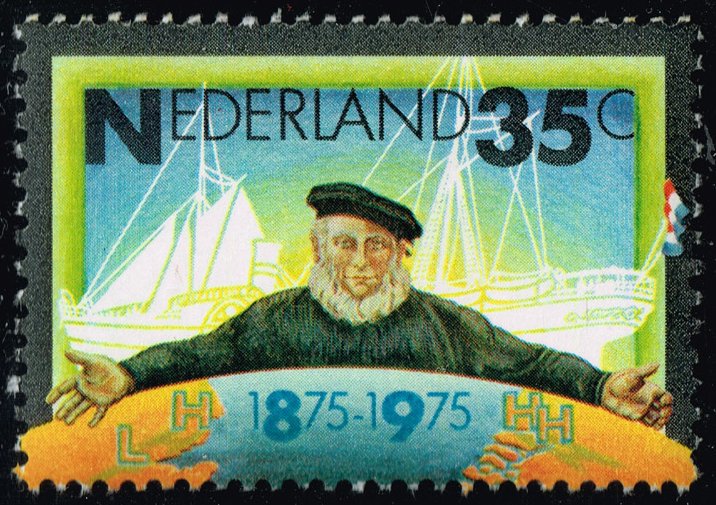 Netherlands #529 Zealand Steamship Company Centenary; MNH