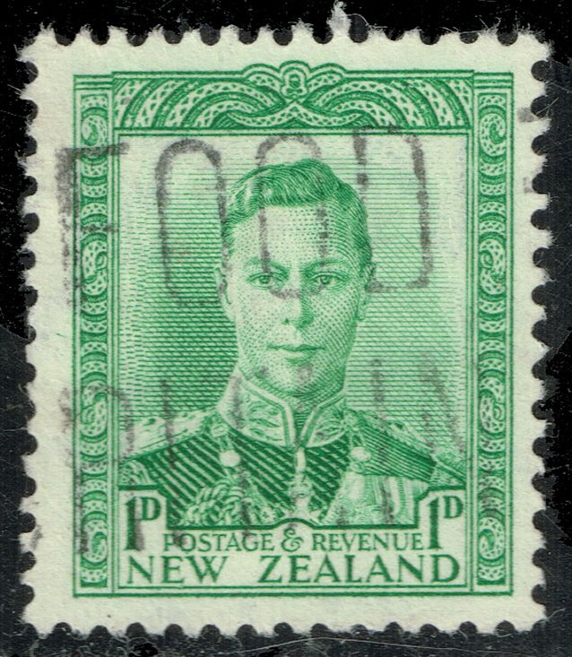 New Zealand #227A King George VI; Used