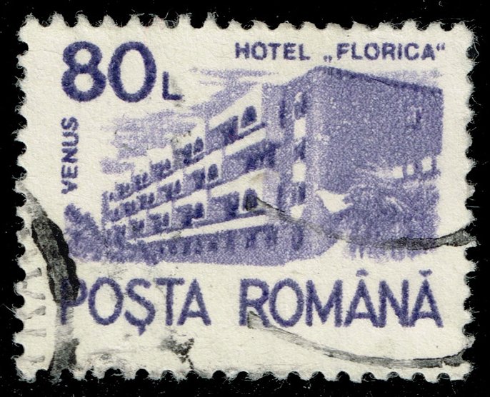 Romania #3678 Hotel Florica - Venus Health Resort; Used