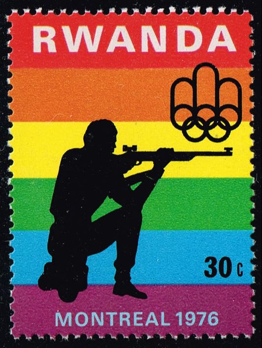 Rwanda #763 Shooting; MNH