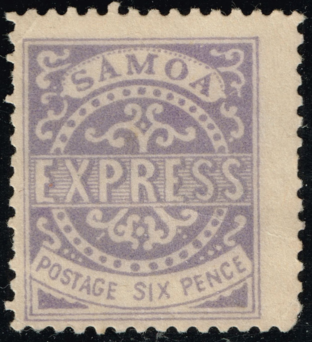 Samoa #4e Express Forgery