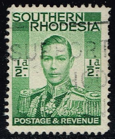 Southern Rhodesia #42 King George VI; Used