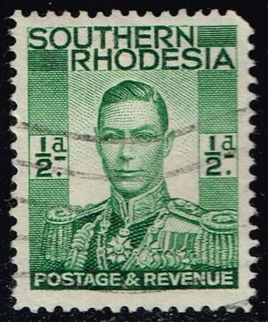 Southern Rhodesia #42 King George VI; Used