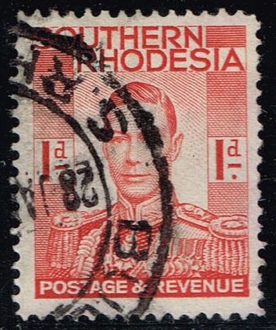 Southern Rhodesia #43 King George VI; Used