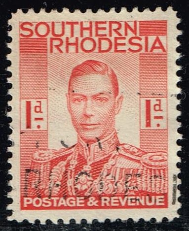 Southern Rhodesia #43 King George VI; Used