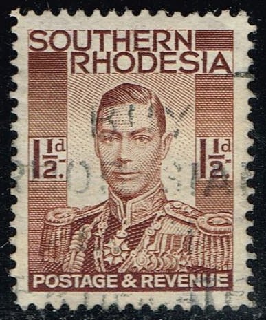 Southern Rhodesia #44 King George VI; Used