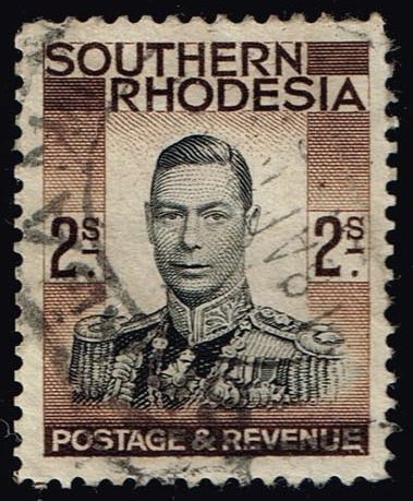Southern Rhodesia #52 King George VI; Used
