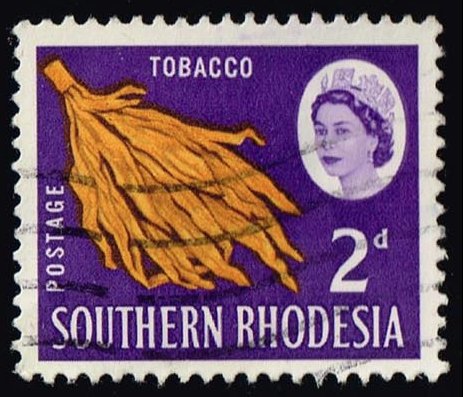 Southern Rhodesia #97 Tobacco; Used