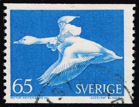 Sweden #747A Nils Holgersson; Used