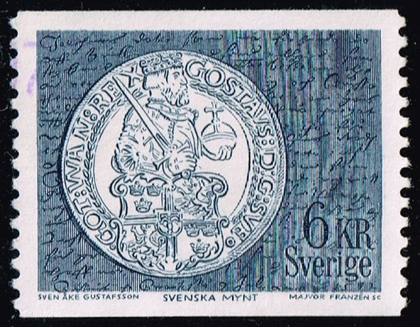 Sweden #755A Old Coin; Used