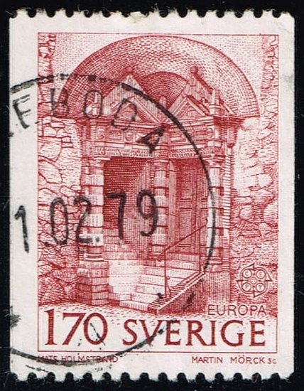 Sweden #1236 Arch and Stairs; Used