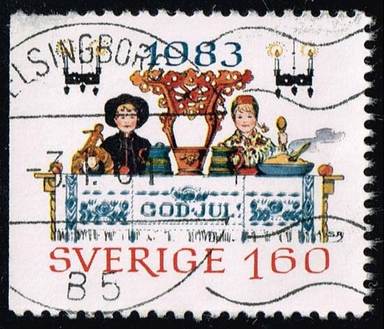 Sweden #1476 Christmas; Used