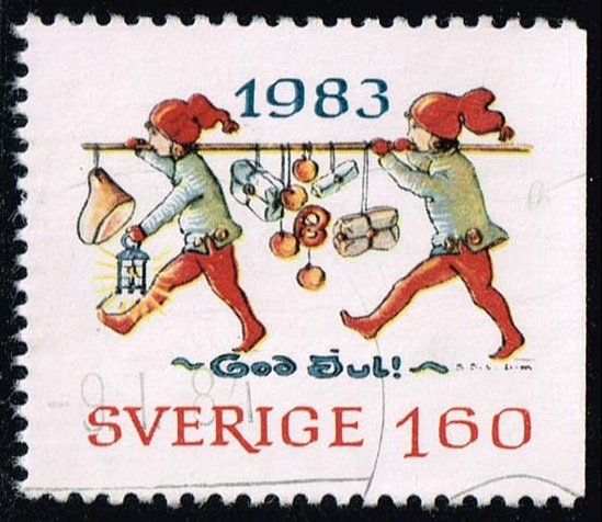 Sweden #1477 Christmas; Used