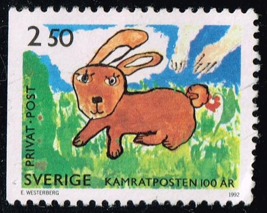 Sweden #1949 Greetings; Used