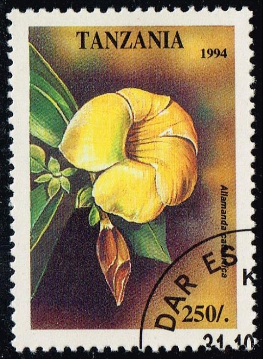 Tanzania #1307 Flowers; CTO