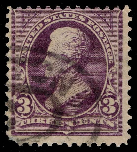 US #268 Andrew Jackson; Used