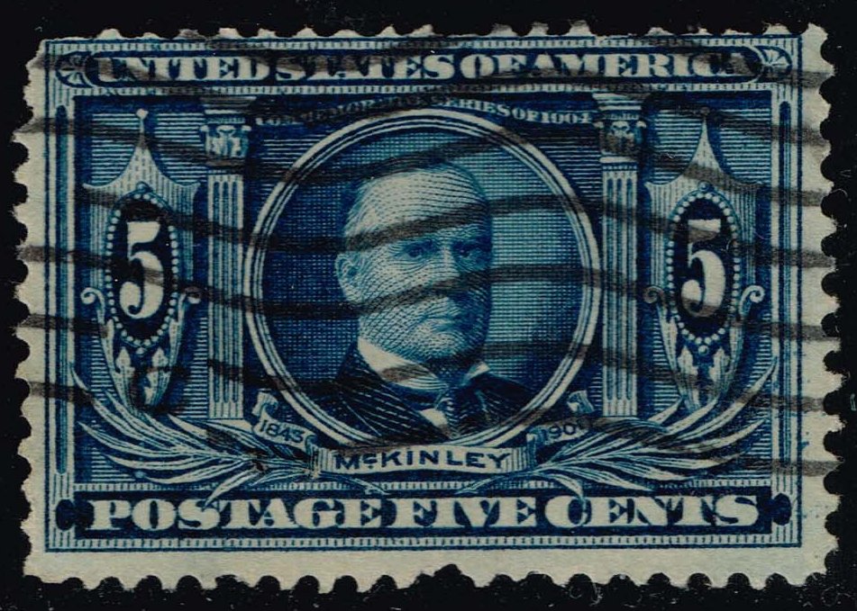 US #326 William McKinley; Used