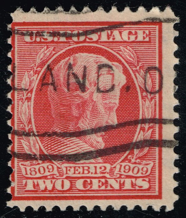 US #367 Abraham Lincoln; Used